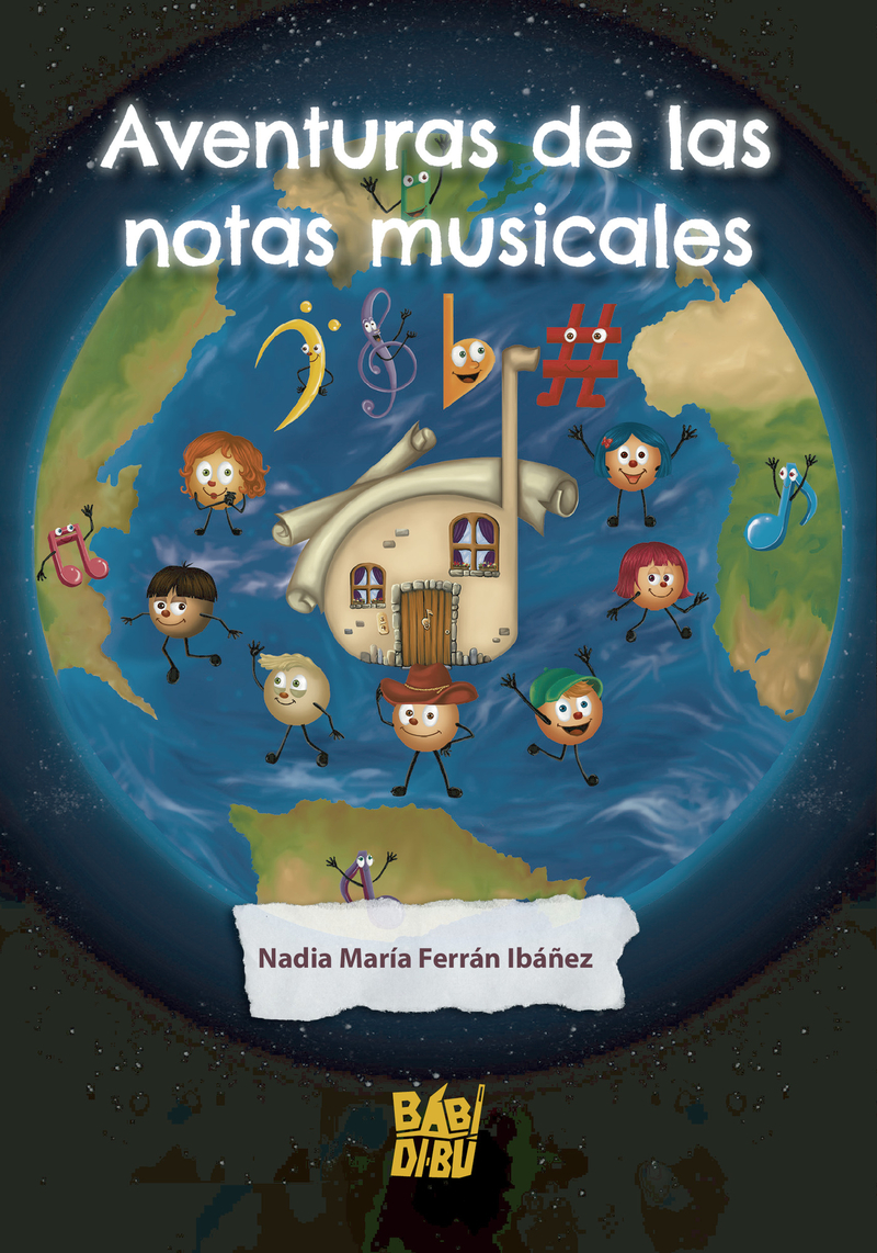 Aventuras de las notas musicales: portada