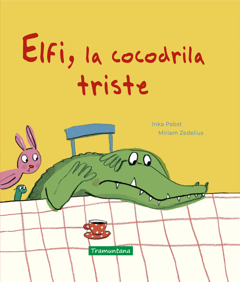 Elfi, la cocodrila triste: portada