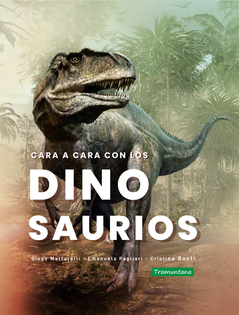 Cara a cara con los dinosaurios: portada