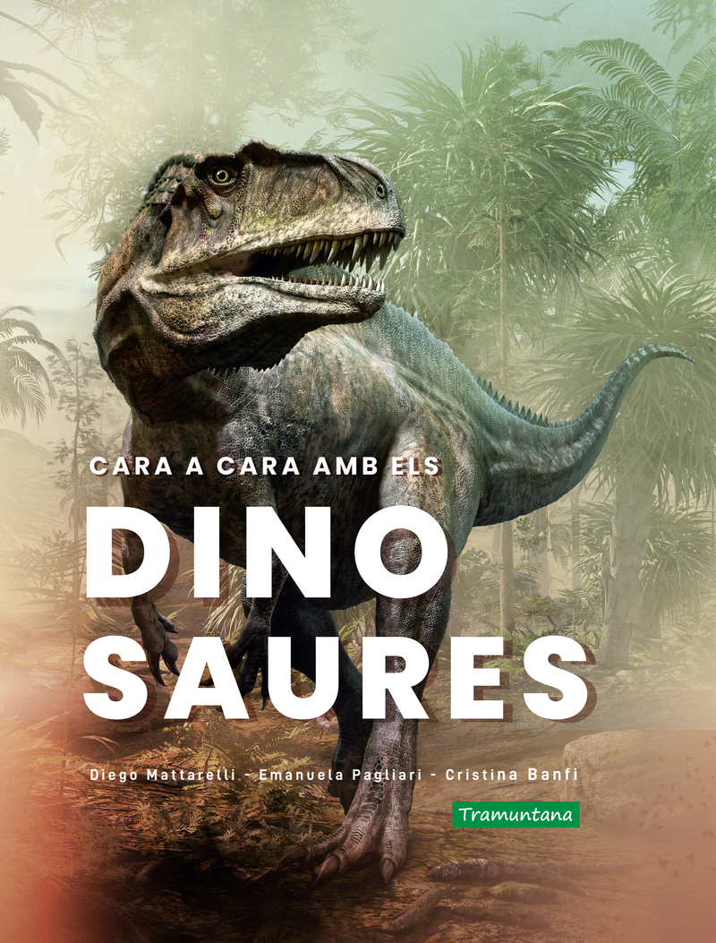 Cara a cara amb els dinosaures: portada