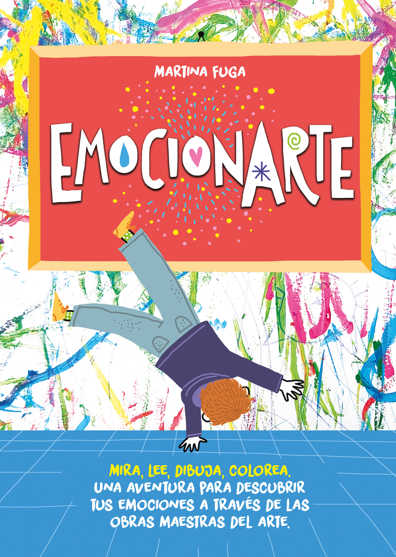 Emocionarte. Mira, lee, dibuja, colorea: portada