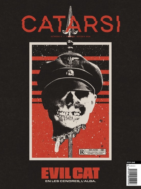 Catarsi #9 Evil Cat: En les cendres, l'alba: portada