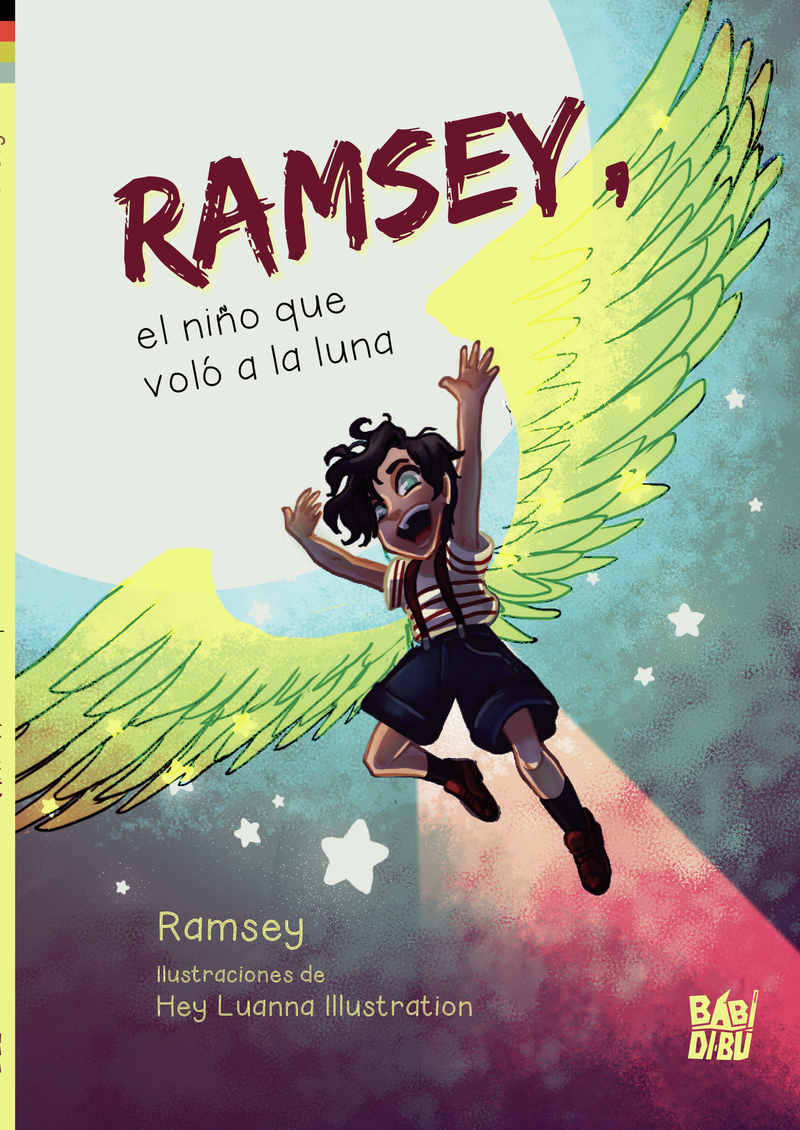 Ramsey, el nio que vol a la luna: portada