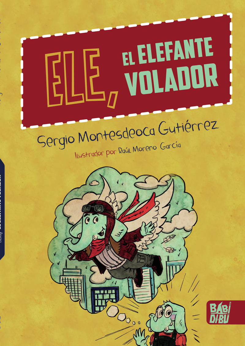 Ele, el elefante volador: portada