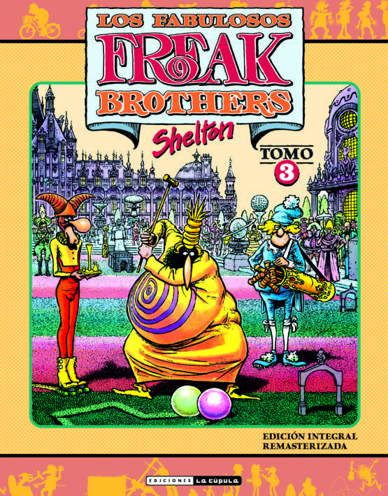 LOS FABULOSOS FREAK BROTHERS 3: portada