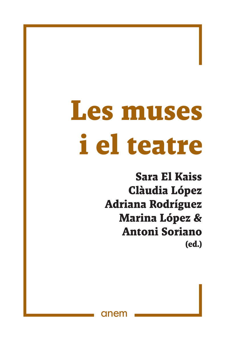 Les muses i el teatre: portada