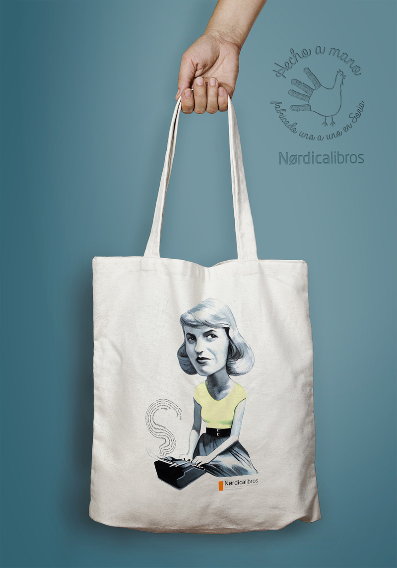 Bolsa Sylvia Plath: portada