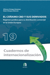 EL CAÑAMO CBD Y SUS DERIVADOS. RÉGIMEN JURIDICO PARA SU: portada