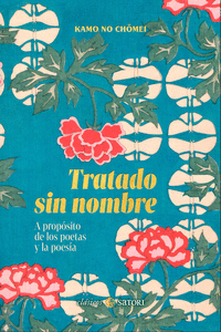 TRATADO SIN NOMBRE. A PROPÓSITO DE LOS POETAS Y LA POESÍA: portada