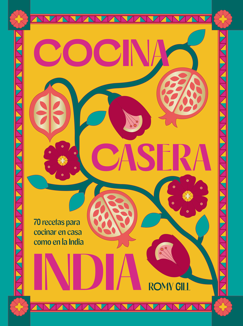 Cocina casera india: portada