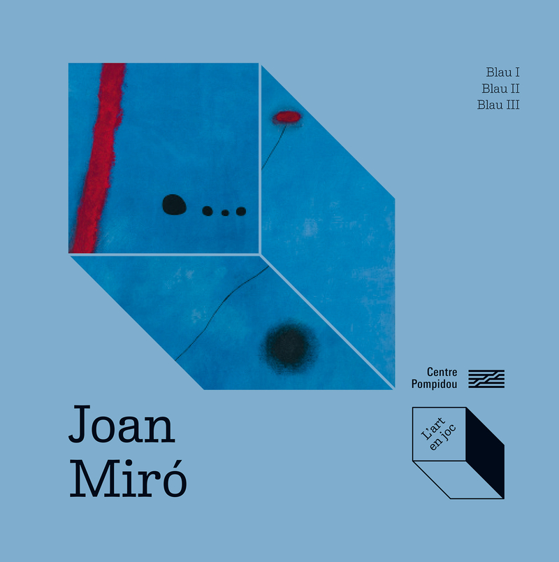 Joan Mir: Blau I, Blau II, Blau III: portada