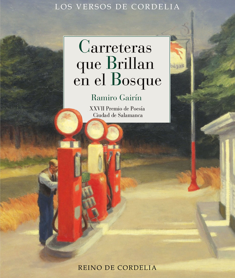 CARRETERAS QUE BRILLAN EN EL BOSQUE: portada