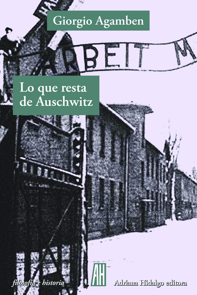 Lo que resta de Auschwitz NE: portada