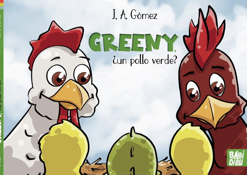 Greeny un pollo verde?: portada