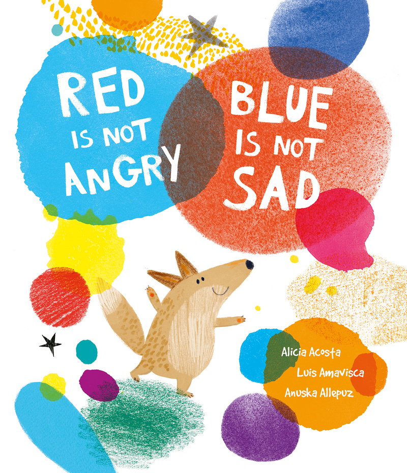 Red Is Not Angry, Blue Is Not Sad: portada