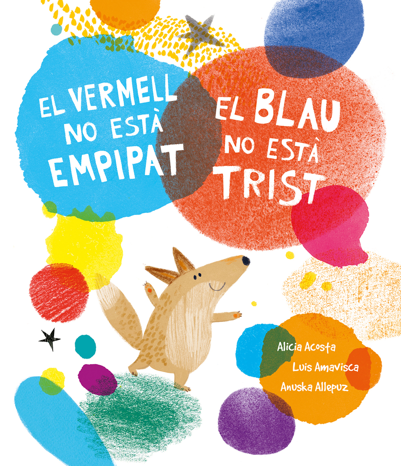 El vermell no est empipat, el blau no est trist: portada