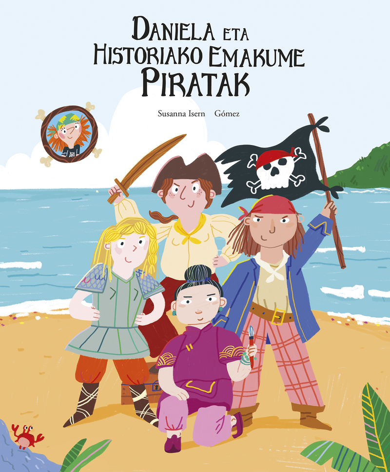 Daniela eta historiako emakume piratak: portada