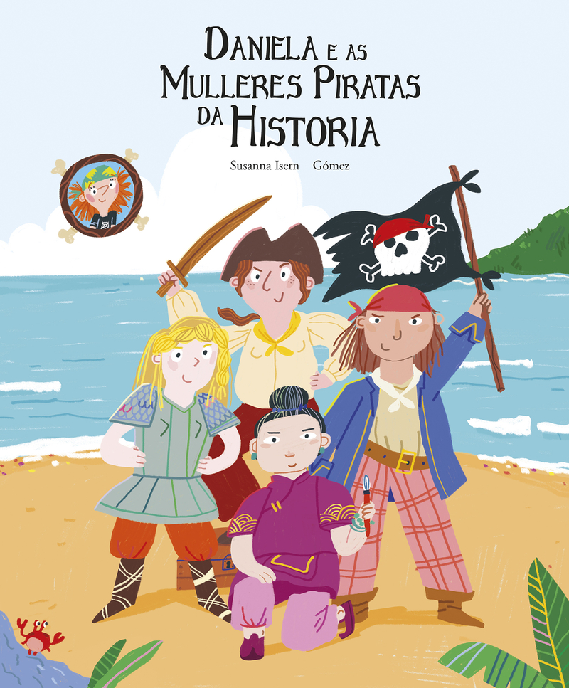 Daniela e as mulleres piratas da historia: portada