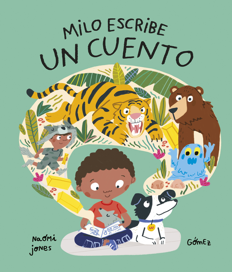 Milo escribe un cuento: portada