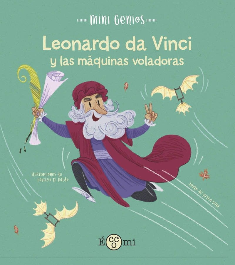 LEONARDO DA VINCI Y LAS MQUINAS VOLADORAS: portada