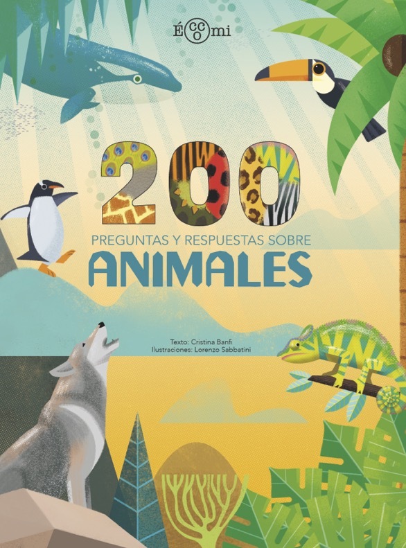 200 PREGUNTAS Y RESPUESTAS SOBRE ANIMALES: portada