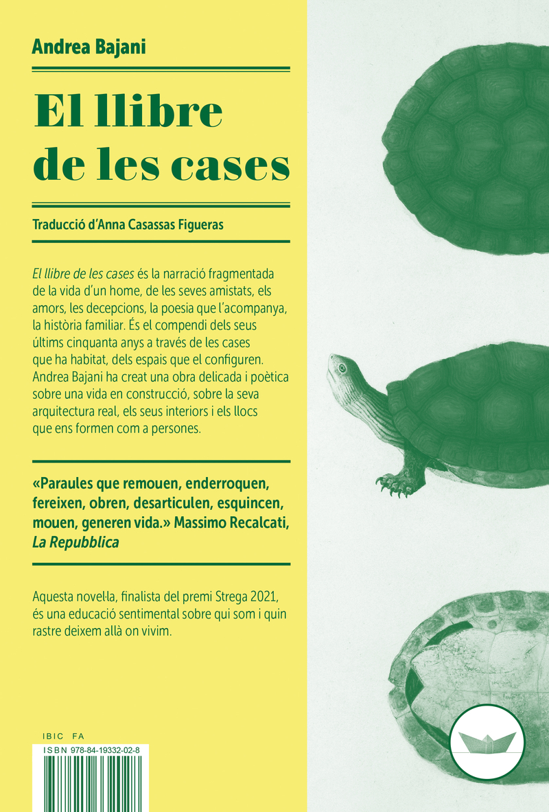 El llibre de les cases - CAT: portada