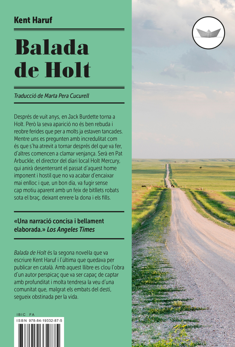 Balada de Holt: portada