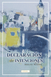 Declaración de intenciones: portada