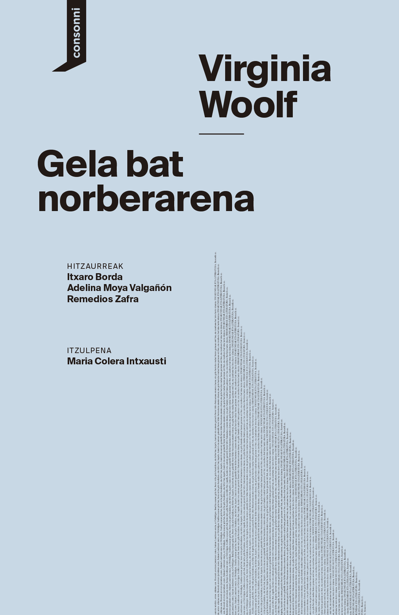 Gela bat norberarena: portada