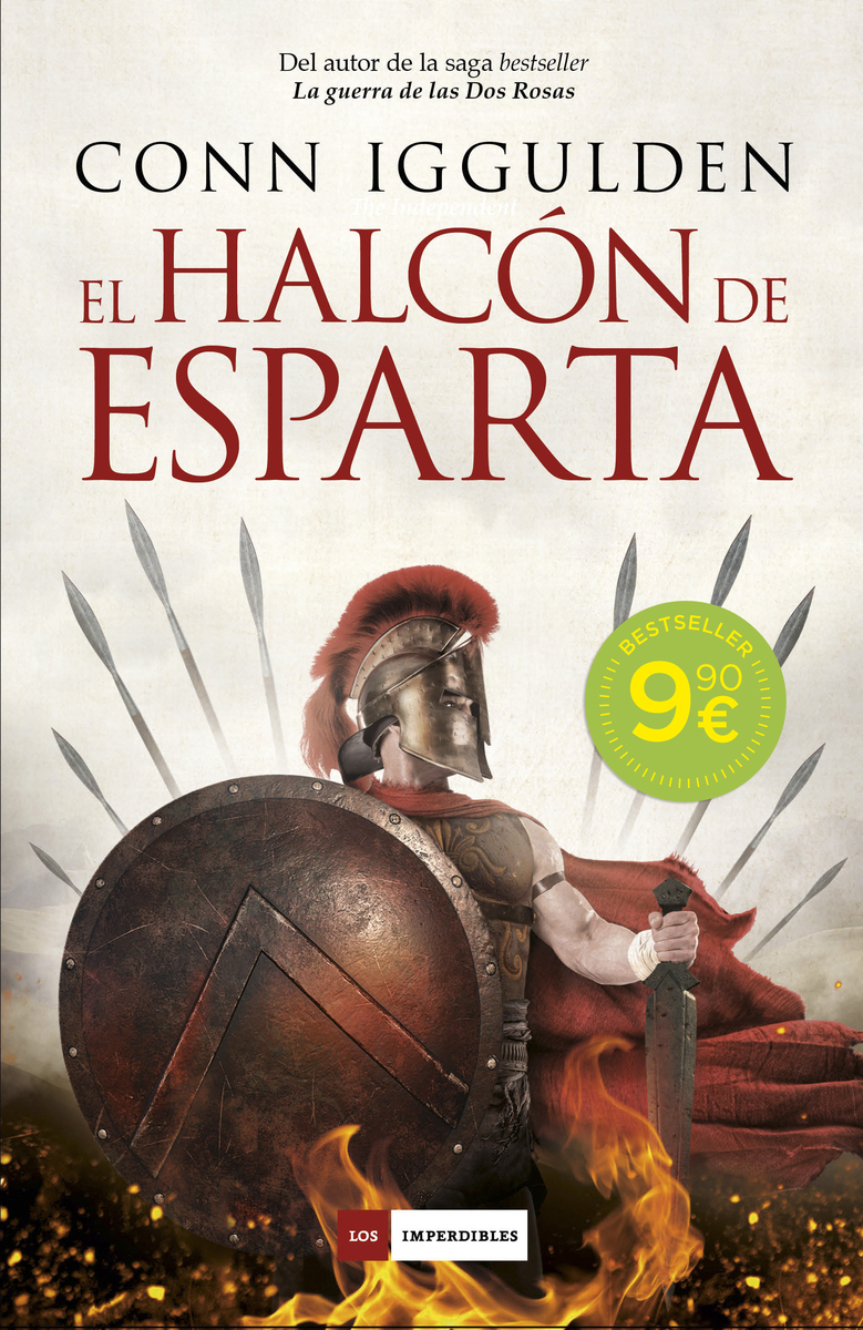 El halcn de Esparta (NE): portada