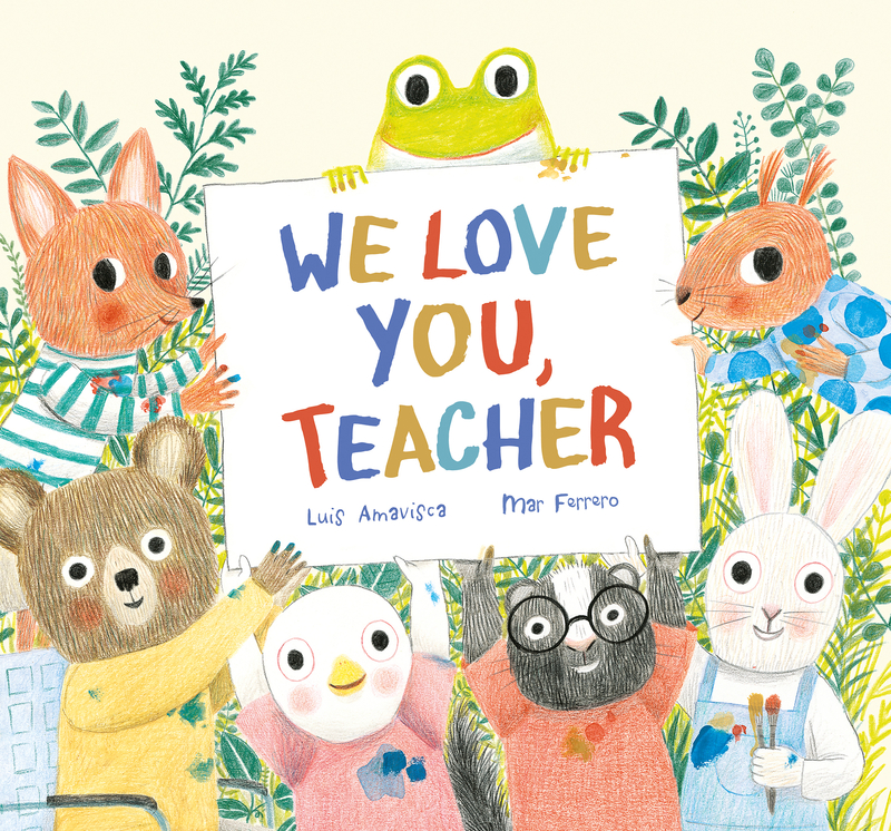 We Love You, Teacher: portada