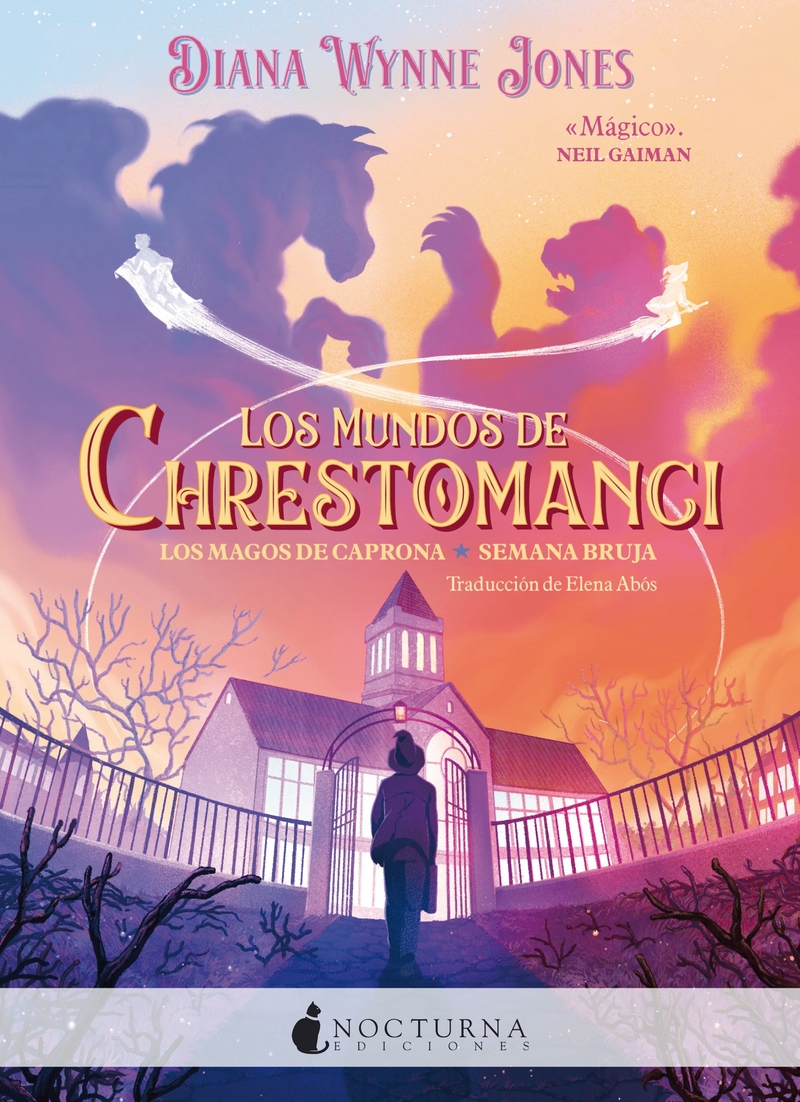 MUNDOS DE CHRESTOMANCI: LOS MAGOS DE CAPRONA,LOS: portada