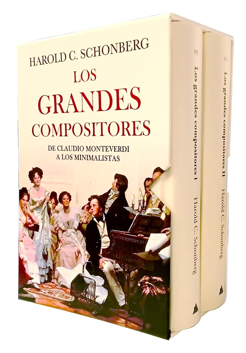 Los grandes compositores ESTUCHE CON DOS VLUMENES: portada