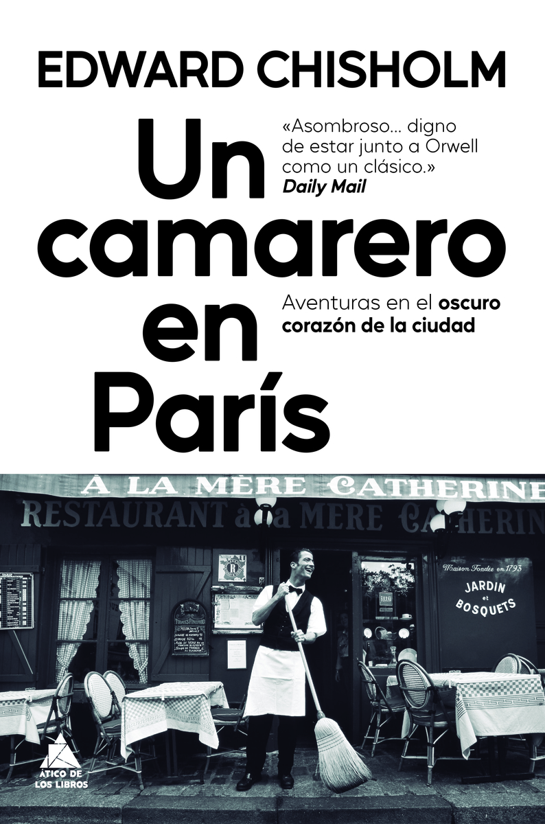 Un camarero en Pars: portada