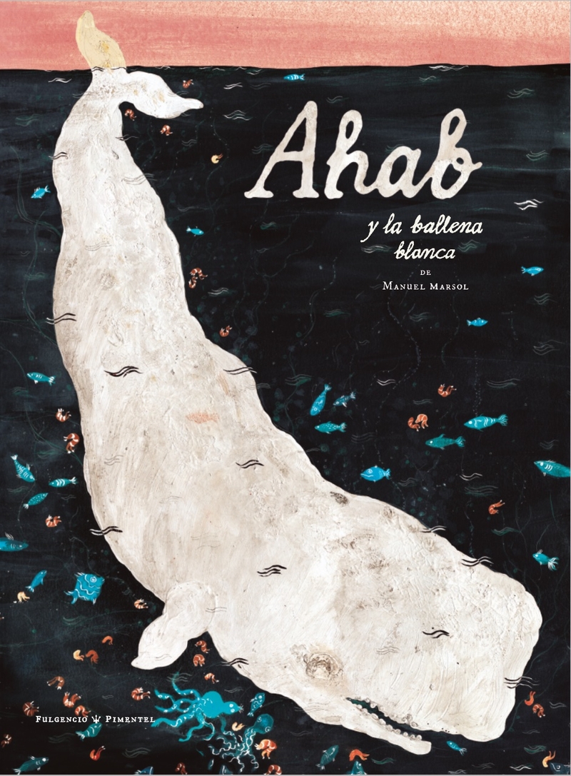 AHAB Y LA BALLENA BLANCA: portada