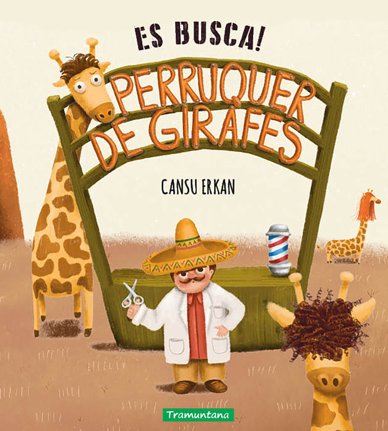 Es busca! Perruquer de girafes: portada