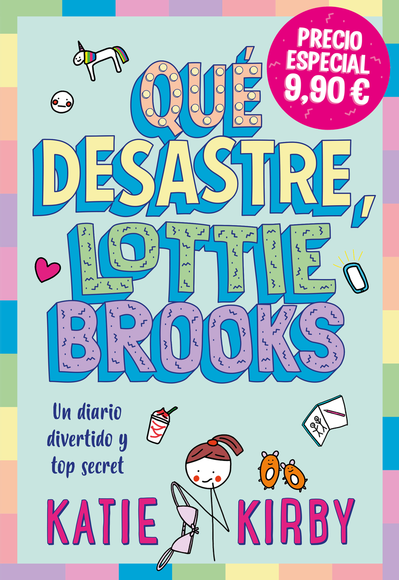 Qu desastre, Lottie Brooks: portada