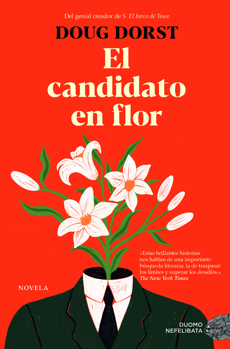 El candidato en flor: portada