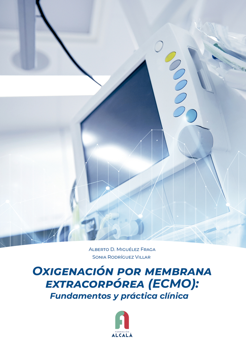 OXIGENACIN POR MEMBRANA EXTRACORPREA (ECMO):: portada