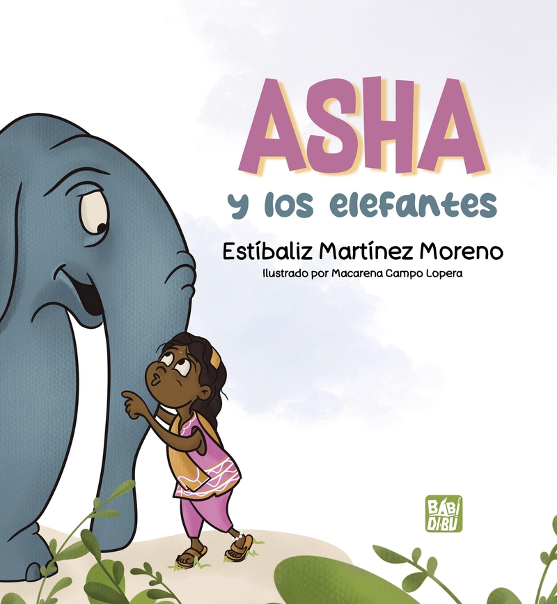 Asha y los elefantes: portada