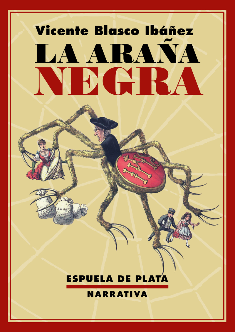 La araa negra: portada