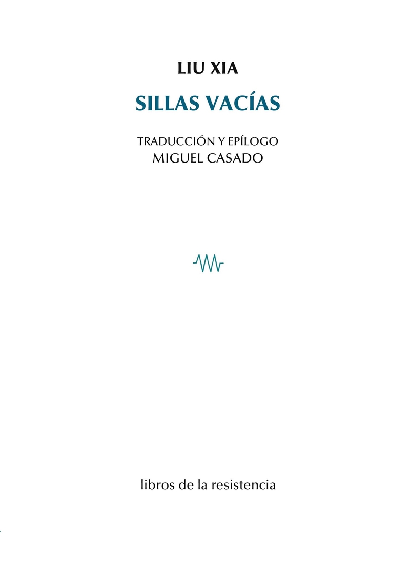 sillas vacas: portada