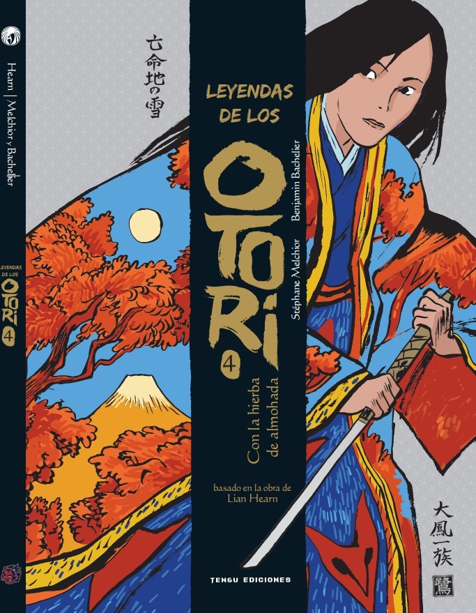 Leyendas de los Otori 4. Con la hierba de almohada: portada