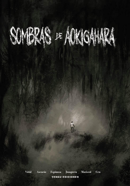 Sombras de Aokigahara: portada