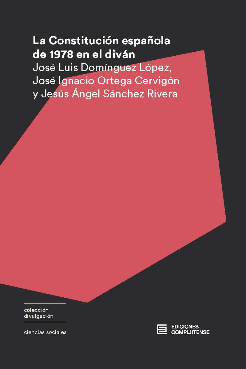 La Constitucin Espaola de 1978 en el divn: portada