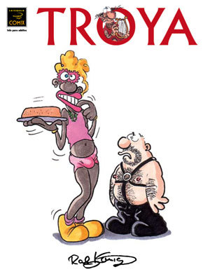 TROYA: portada