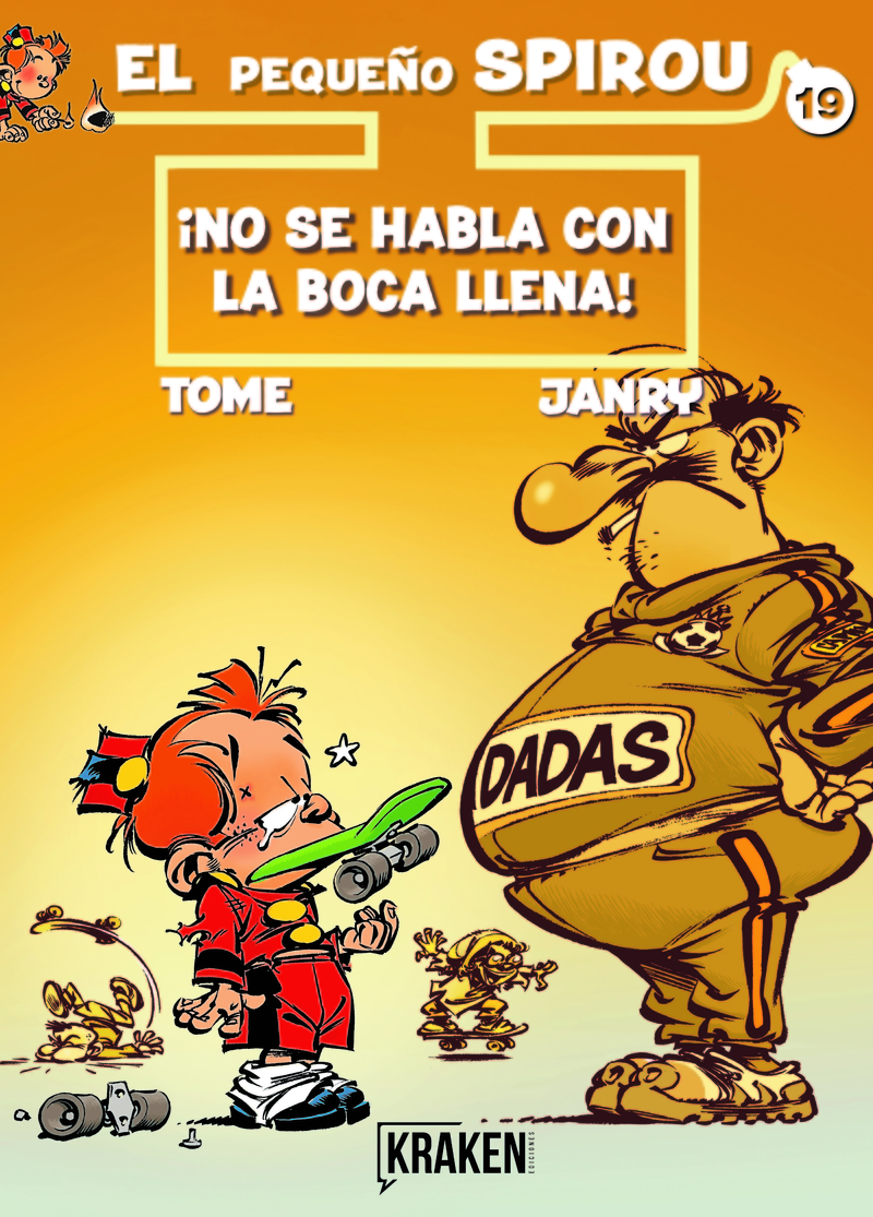 Pequeo Spirou 19. No se habla con la boca llena!: portada