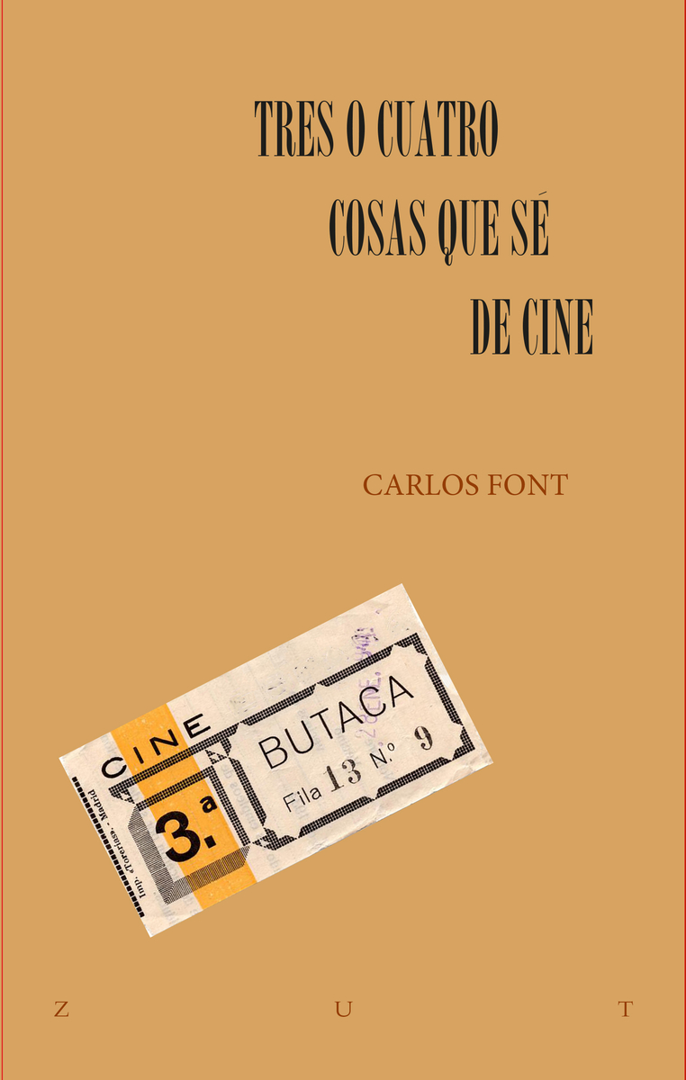 TRES O CUATRO COSAS QUE S DE CINE: portada