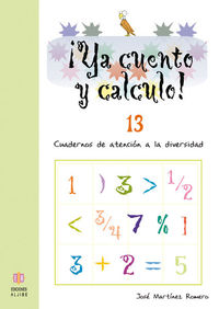 YA CUENTO Y CALCULO 13: portada