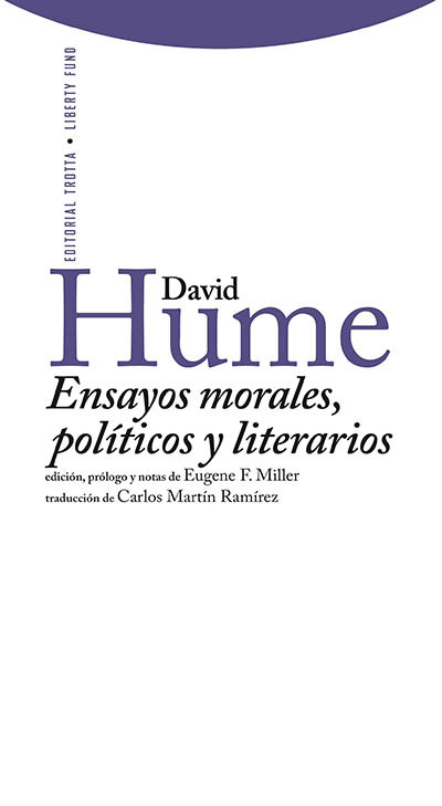 Ensayos morales, polticos y literarios: portada